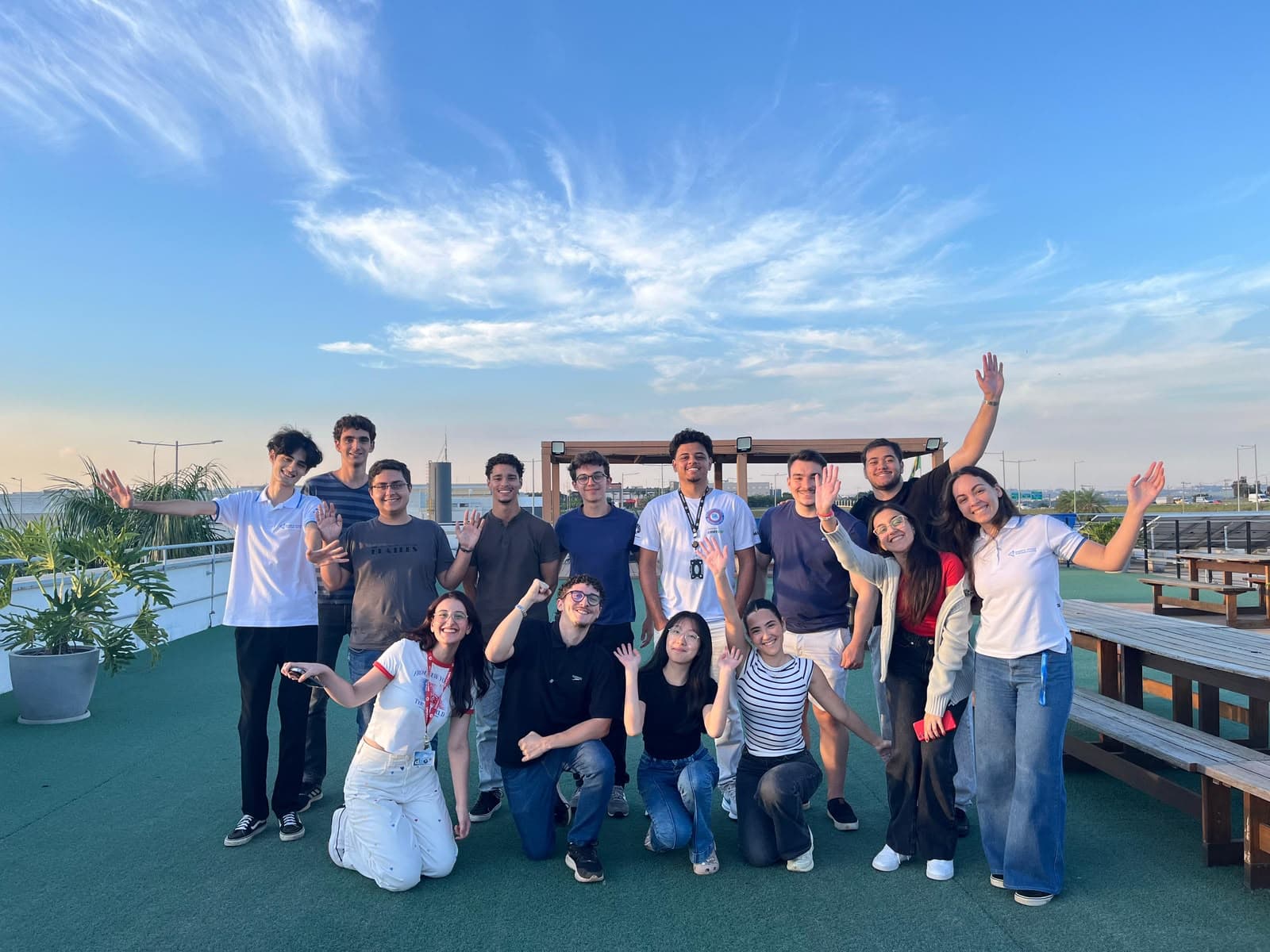 Equipe trabalhando
